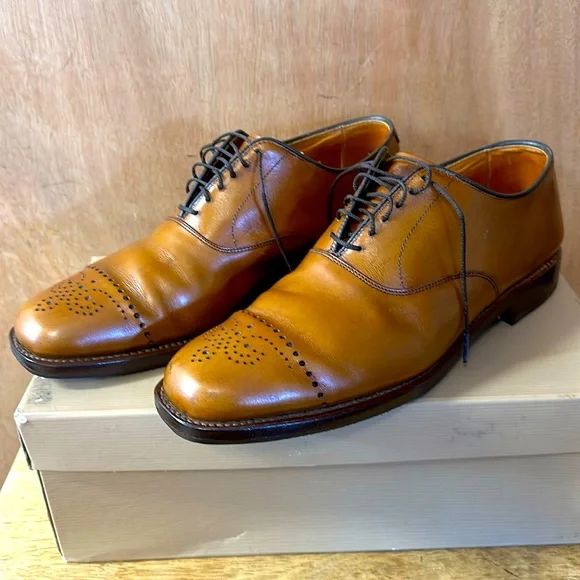 Allen Edmonds “Dryden” size 9.5 dress/ casual shoes, fully reconditioned. Allen Edmonds Sanford Size 7 d Shoes Mint Factory Redone  main image 2
